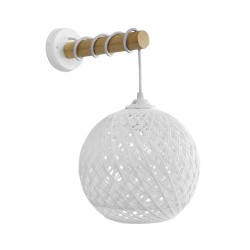 SILK-01/ΑΡ STICK WHITE Φ20 ΑΠΛΙΚΑ ΞΥΛΟ