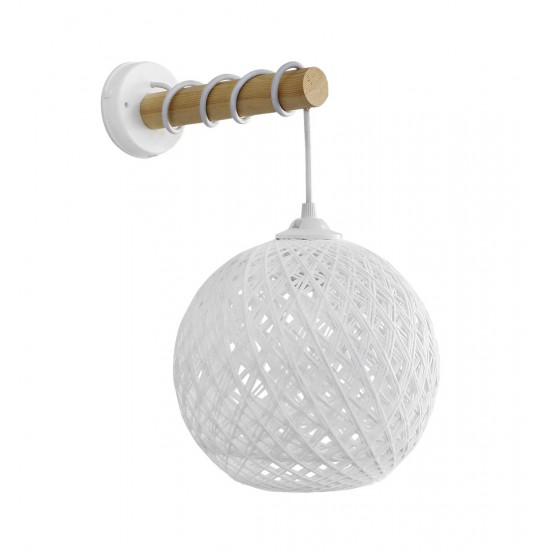 SILK-01/ΑΡ STICK WHITE Φ20 ΑΠΛΙΚΑ ΞΥΛΟ