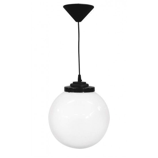 Φωτιστικό Κρεμαστό LP-100K Φ30 1L BLACK