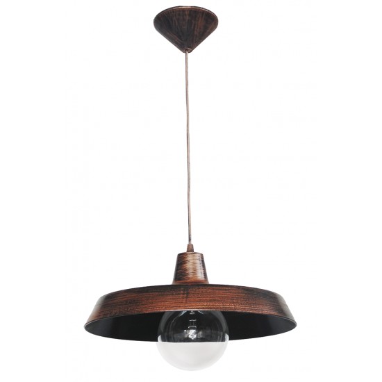 Κρεμαστό φωτιστικό US-GAS 1L COPPER