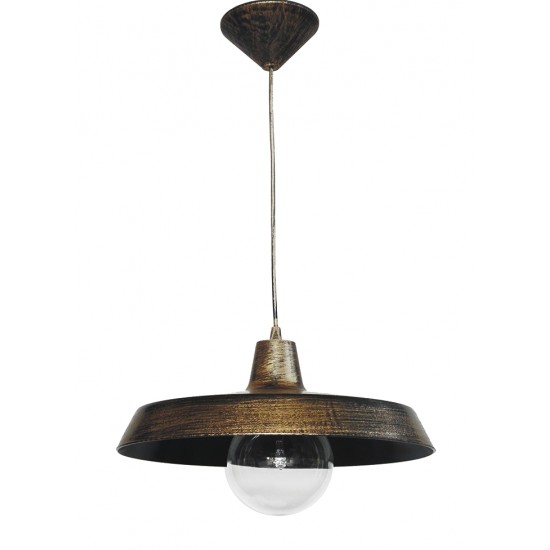 Κρεμαστό φωτιστικό US-GAS 1L BRONZE