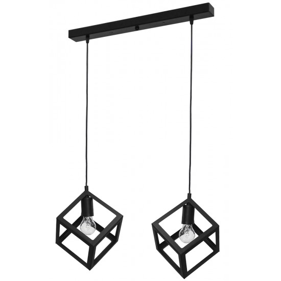 Κρεμαστό φωτιστικό KYVOS 2/L RAGA BLACK