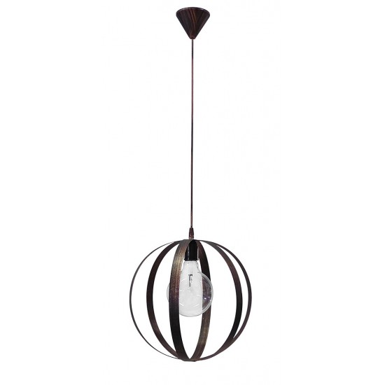 Κρεμαστό φωτιστικό μεταλλικό LAMA/35  1L PENDEL Φ35 COPPER