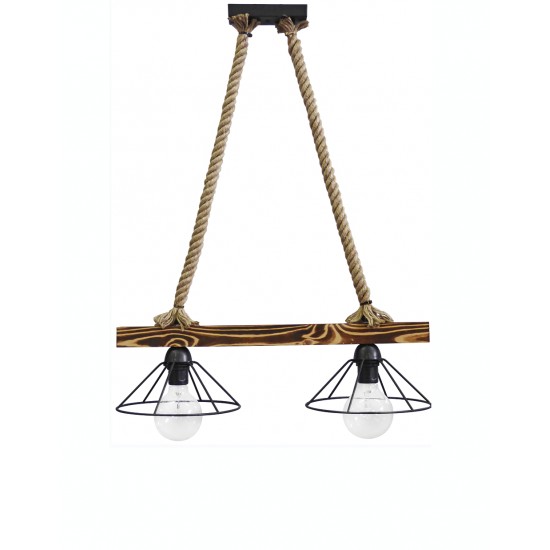 Φωτιστικό ράγα σχοινί  UT-350 2L RAGA ROPE