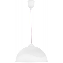 Κρεμαστό φωτιστικό  SFERA/36  1/L WHITE-PINK