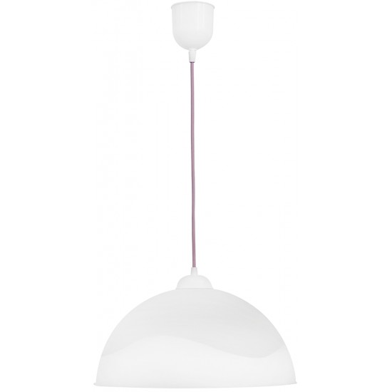 Κρεμαστό φωτιστικό  SFERA/36  1/L WHITE-PINK