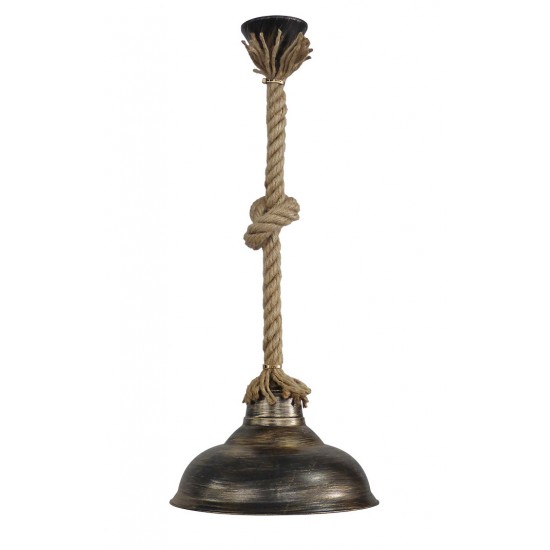 Κρεμαστό φωτιστικό PUBLIC/28 1L ROPE UT-BR