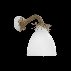 Φωτιστικό τοίχου UT-25ΑΡ 90Μ OVO ROPE UT-WH