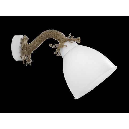 Φωτιστικό τοίχου UT-26ΑΡ 45Μ OVO ROPE UT-WH