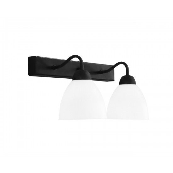 Φωτιστικό ράγα 2φωτη  OVO/AP 2/L RAGA BL-WH