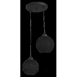 SILK/2L PENDEL BL-BLACK ΚΡΕΜΑΣΤΟ