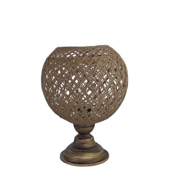 SILK-01/PR  -m- TABLE LAMP NAT-BR