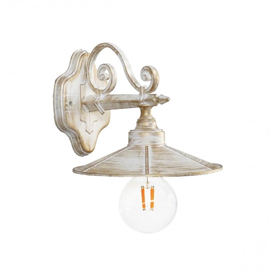 Φωτιστικό τοίχου  LP-150ΑΚ WHITE-BRONZE
