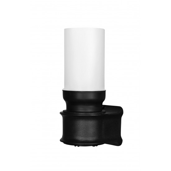 Επιτοίχιο εξωτερικό φωτιστικό πλαστικό D-272 BLACK