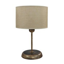 ΠΟΡΤΑΤΙΦ TL-05 Φ20 BRONZE-BEIGE ΜΕ ΑΜΠΑΖΟΥΡ ΚΥΛΙΝΔΡΟ