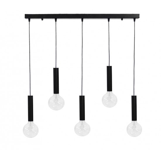 Φωτιστικό S-42RAGA 5/L BLACK