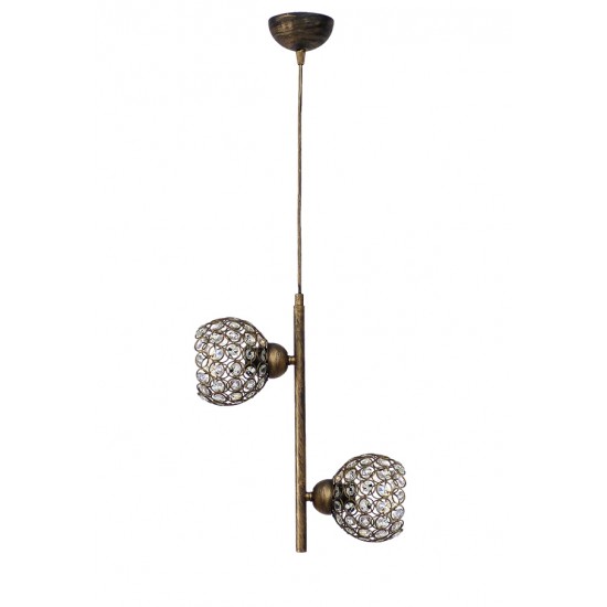 S-20K-A' CHRIS 2L BRONZE ΚΡΕΜΑΣΤΟ CRYSTAL S-20K-A' CHRIS 2L BRONZE ΚΡΕΜΑΣΤΟ CRYSTAL