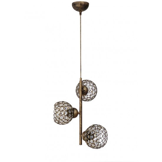 S-20K CHRIS 3L BRONZE ΚΡΕΜΑΣΤΟ CRYSTAL S-20K CHRIS 3L BRONZE ΚΡΕΜΑΣΤΟ CRYSTAL
