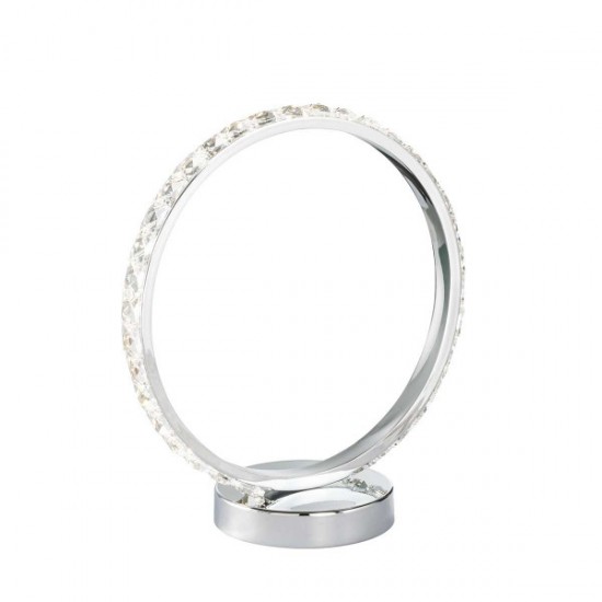 Πορτατίφ led "Harley" (χρώμιο με κρύσταλλα)