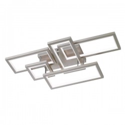 Οροφής led "Viso" 83w 7000lm Νίκελ Ματ