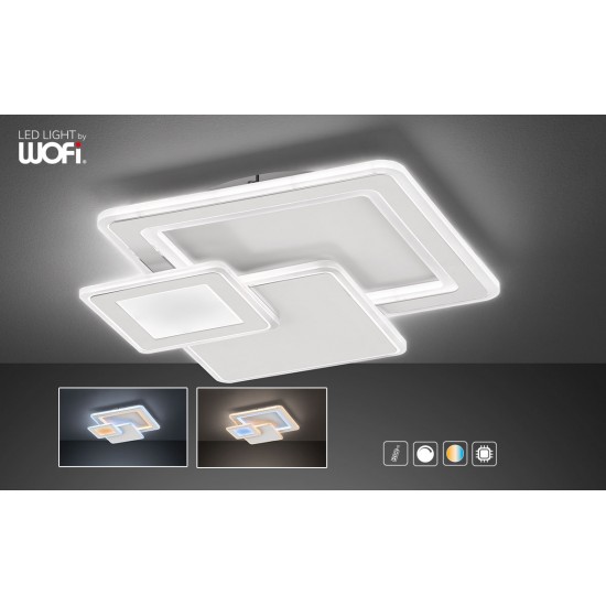 Οροφής Led "Mola" 36w 2900lm 3cct με control