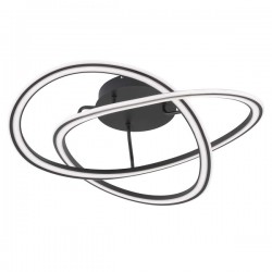 Οροφής led "Ohio" 45w 4100lm μαύρο