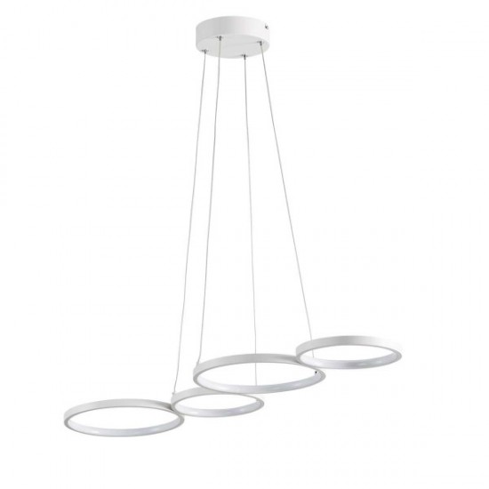 Κρεμαστό led "Vika" 31w 2300lm λευκό