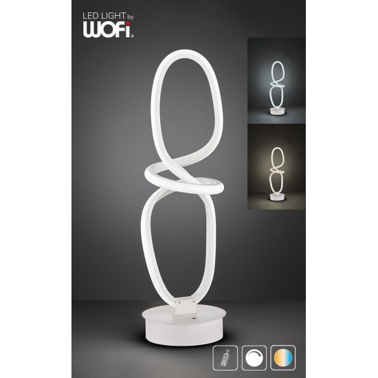 Πορτατίφ led "Madison" Λευκό 3cct με control