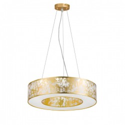 Κρεμαστό led "Leika" 21w 1800lm Ø51 χρυσό