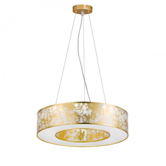 Κρεμαστό led "Leika" 21w 1800lm Ø51 χρυσό