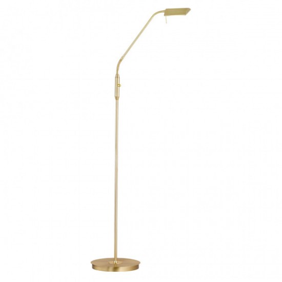 Δαπέδου led "CORY" 8w 600lm 150cm χρυσό ματ