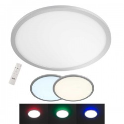Πλαφονιέρα "Linox" 20w 1700lm 3cct & backligth rgb