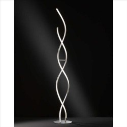 Δαπέδου "Bonney" 16,2w 1200lm Νίκελ ματ