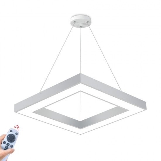Κρεμαστό Led 45w, CCT με CONTROL 4650lm, 60x60x6cm Κρεμαστό Led 45w, CCT με CONTROL 4650lm, 60x60x6cm