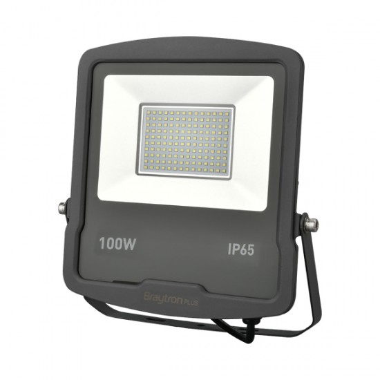 BRY-FLOOD-SL-100W-GRY-6500K-IP65-LED FLOODLIGHT Model: BT61-09132 BRY-FLOOD-SL-100W-GRY-6500K-IP65-LED FLOODLIGHT Model: BT61-09132