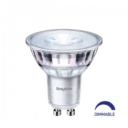 Λάμπα led GU10 Γυάλινη Dimmable 5.5W 38° 4000k