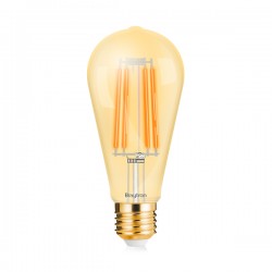 Λάμπα led ST64 μελί 6W E27 2200K