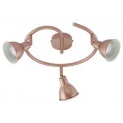 Οροφής σποτ τριπλό GU10 3W 250lm 3.000K (Εμπεριέχονται)