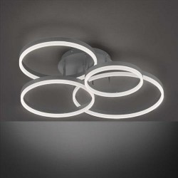 Οροφής led "vaasa" 55w 3800lm Ανθρακί