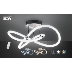 Οροφής Led "Mira" 37w 3000lm 3cct με control