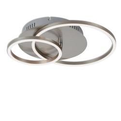 Φωτιστικό led "Frame" 24,5w 2800lm 3000k νίκελ σατινέ