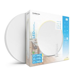 Πλαφονιέρα led 54W, CCT με CONTROL, 5130 lm, Ø38 cm