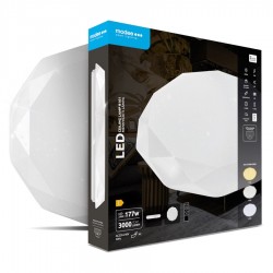 Πλαφονιέρα led 24W, CCT με CONTROL, 3000 lm, Ø40 cm (starligth)