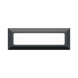 Απλίκα led "Vecta" 3w CCT IP65 Ανθρακί