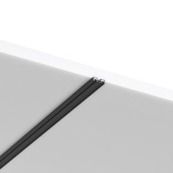 Μαγνητική ράγα εξωτερική ultra slim 2m μαύρη