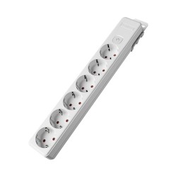 Πολύπριζο Xline 6Θ. Με Διακόπτη Χωρίς Καλώδιο Με Βάση Στήριξης