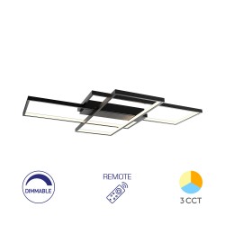 Οροφής led "Nela" 80w 8800cm CCT με Control