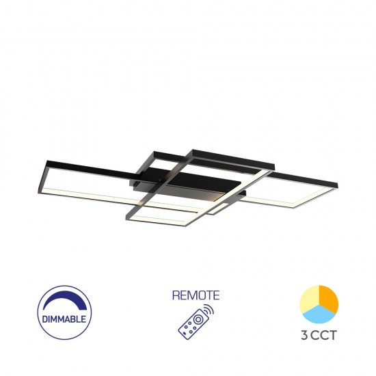 Οροφής led "Nela" 80w 8800cm CCT με Control