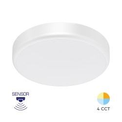 Πλαφονιέρα led "Grande" 20w 4in1 2000lm IP54 με ανίχνευση κίνησης και μέρα νύχτα