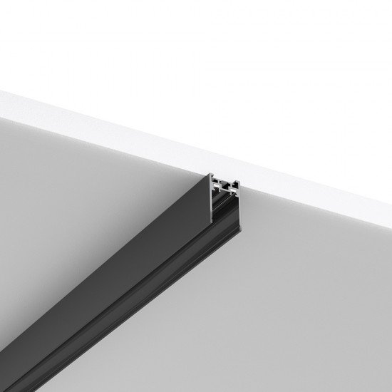 Μαγνητική Ράγα slim 2m 48V Μαύρη